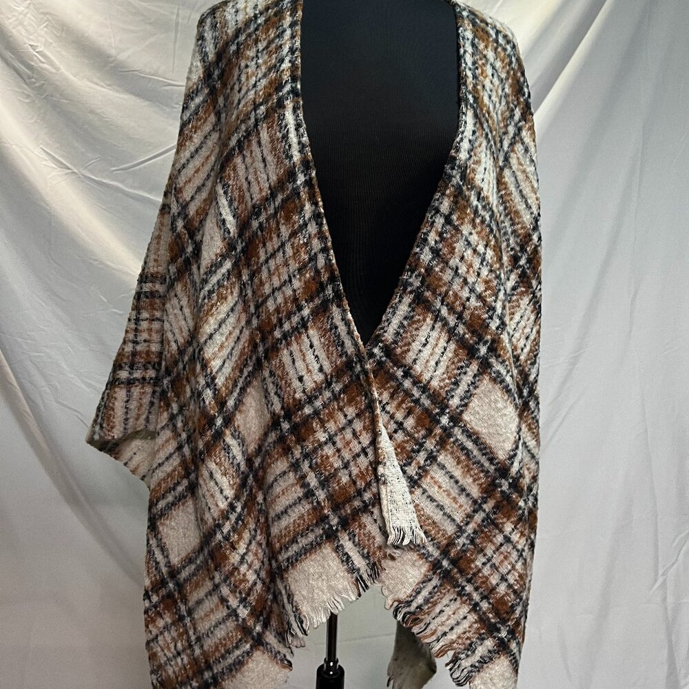 Cato Plaid Shawl